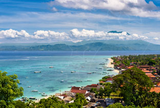 Travel carefree between Lembongan and the Gili Islands